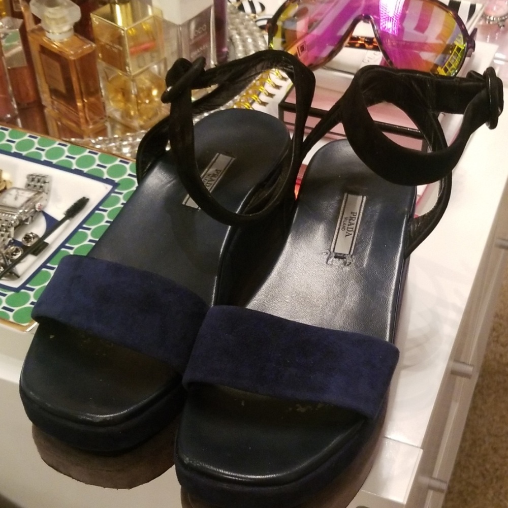 Prada Double Geta-Style Platform sandals - Picture 4 of 8